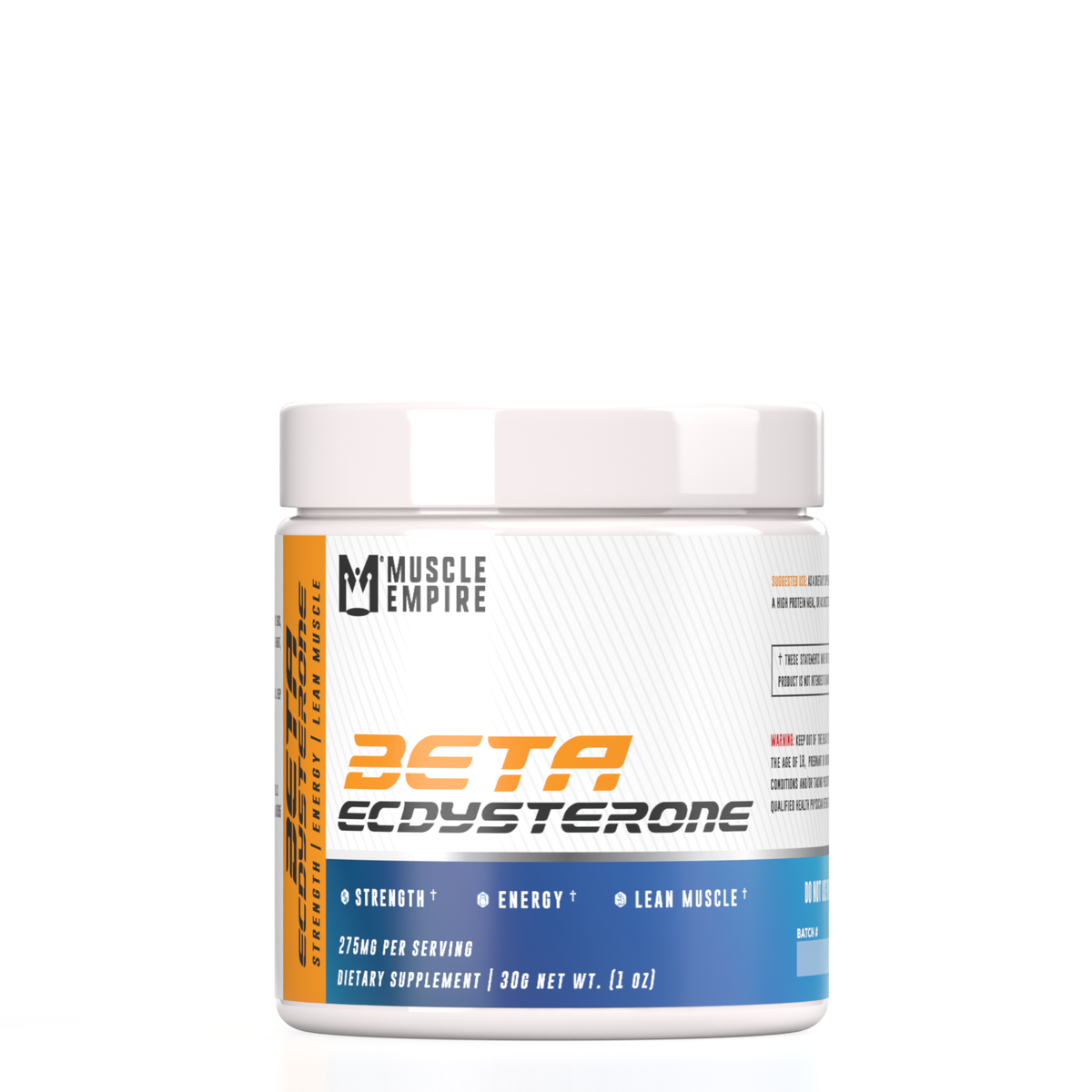 Beta-Ecdysterone Extract Powder (30 grams) — product packaging